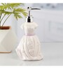 Modern Purple Ceramic Soap Dispenser