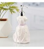 Modern Purple Ceramic Soap Dispenser