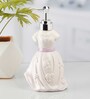 Modern Purple Ceramic Soap Dispenser