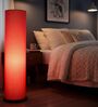 Modern Red Cylinder Floor Lamp   Stylish Lighting for Living Room & Bedroom
