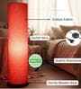 Modern Red Cylinder Floor Lamp   Stylish Lighting for Living Room & Bedroom