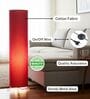 Modern Red Cylinder Floor Lamp   Stylish Lighting for Living Room & Bedroom