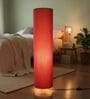 Modern Red Cylinder Floor Lamp   Stylish Lighting for Living Room & Bedroom