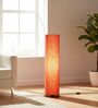 Modern Red Texture Cylinder Floor Lamp   Stylish Lighting for Living Room & Bedroom