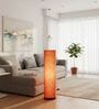 Modern Red Texture Cylinder Floor Lamp   Stylish Lighting for Living Room & Bedroom