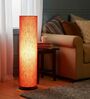 Modern Red Texture Cylinder Floor Lamp   Stylish Lighting for Living Room & Bedroom