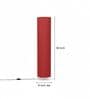 Modern Red Texture Cylinder Floor Lamp   Stylish Lighting for Living Room & Bedroom