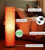 Modern Red Texture Cylinder Floor Lamp   Stylish Lighting for Living Room & Bedroom