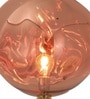Modern Rose Gold Glass Tripod Floor Lamp Modern Rose Gold Glass Tripod Floor Lamp
