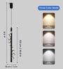 Modern Round Ring Pendant Light with Crystal Stone