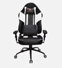 Modern Series Gaming Chair In White & Black Colour