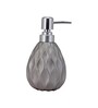 Modern Silver Ceramic Soap Dispenser