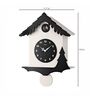 Modern Silver Glass Wall Clock