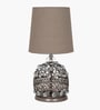 Brown Modern Small Crystal Table Lamp