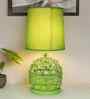 Green Modern Small Crystal Table Lamp