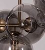 Modern Smoke Glass Bubble Chandelier with 12 Lights