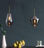 Modern Smoked Glass Pendant Light