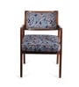 Modern Solid Wood Arm Chair in Brown Color