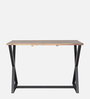 Modern Solidwood Console Table In Honey Color