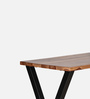 Modern Solidwood Console Table In Honey Color