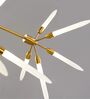 Modern Starburst 45-Light Chandelier