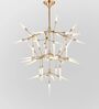 Modern Starburst 45-Light Chandelier
