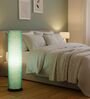 Modern Teal Cylinder Floor Lamp   Stylish Lighting for Living Room & Bedroom