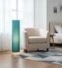 Modern Teal Cylinder Floor Lamp   Stylish Lighting for Living Room & Bedroom