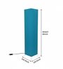 Modern Teal Cylinder Floor Lamp   Stylish Lighting for Living Room & Bedroom
