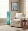 Modern Teal Cylinder Floor Lamp   Stylish Lighting for Living Room & Bedroom