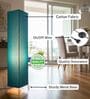 Modern Teal Cylinder Floor Lamp   Stylish Lighting for Living Room & Bedroom