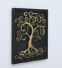Modern Tree Gold Iron Wall Art Without LED