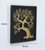 Modern Tree Gold Iron Wall Art Without LED