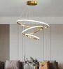 Modern Triple Ring Modern LED Chandelier with adjustable designer light