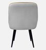 Modern Two-Tone Accent Chair In Mustard Yellow Colour