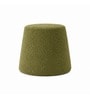 Modern Upholstered Olive Green Conoid Ottoman Stool Modern Upholstered Olive Green Conoid Ottoman Stool
