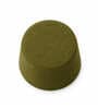 Modern Upholstered Olive Green Conoid Ottoman Stool Modern Upholstered Olive Green Conoid Ottoman Stool