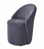 Modern Upholstered Curved Barrel Lounge Chair In Grey Colour Modern Upholstered Curved Barrel Lounge Chair In Grey Colour