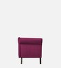Modern Velvet Chaise Lounger in Pink Mulberry Colour