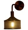 Corner Antique Gold Metal Wall Sconces