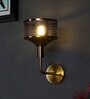 Corner Antique Gold Metal Wall Sconces