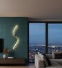 Modern Wave LED Wall Light