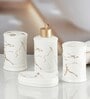 Modern White Ceramic (Set of 4) Bath Set