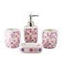 Modern White Ceramic (Set of 4) Bath Set