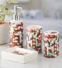 Modern White Ceramic (Set of 4) Bath Set