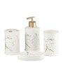 Modern White Ceramic (Set of 4) Bath Set
