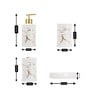Modern White Ceramic (Set of 4) Bath Set