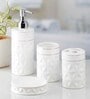 Modern White Ceramic (Set of 4) Bath Set