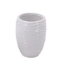 Modern White Ceramic Set of 3 Bath Accessories Set 
