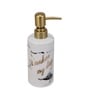 Modern White Ceramic Set of 4 Bath Accessories Set 